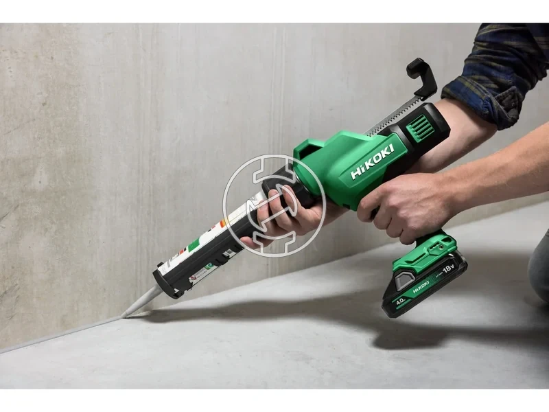 Kép: Akkus fugazo pisztoly 400ml 3000 N 2xBSL1820 UC18YFSL 24Kg.webp