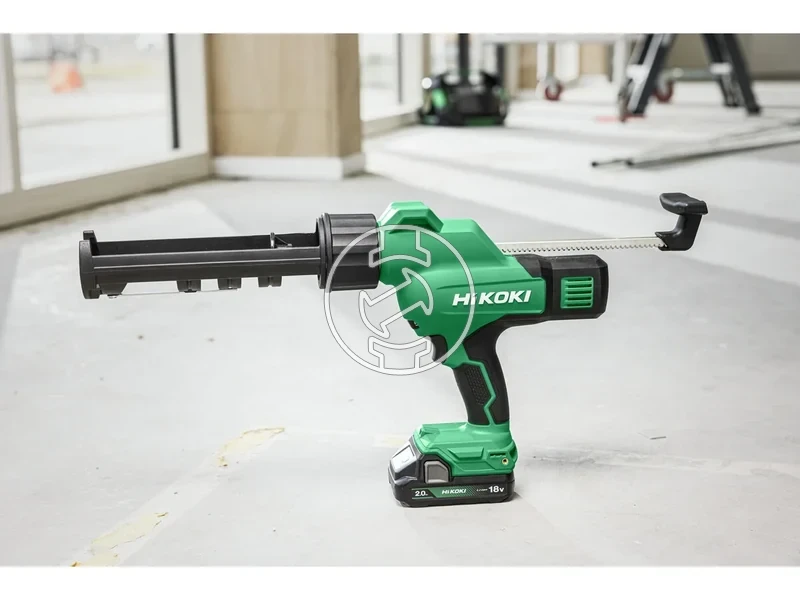 Kép: Akkus fugazo pisztoly 600ml 3000 N 2xBSL1820 UC18YFSL 24Kg.webp