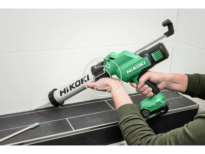 Kép: Akkus fugazo pisztoly 600ml 3000 N 2xBSL1820 UC18YFSL 24Kg.webp