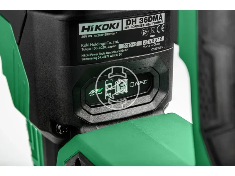 Kép: Akkus furokalapacs SDSmax 85J 40mm 105mm furokoronaval utesszam 1420-2860perc HSC BSL36A18 x 2UC18YSL3 79Kg.webp