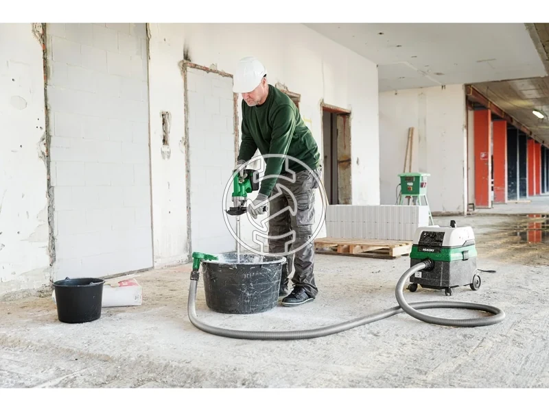 Kép: Akkus keverogep Eros szenkefe nelkuli motor 0-1.200 fordulatperc 0-500 fordulatperc Keveroszar atmeroje 150mm 47 kg Munkakapacitas 40 Ah 13 zsak MVA.webp