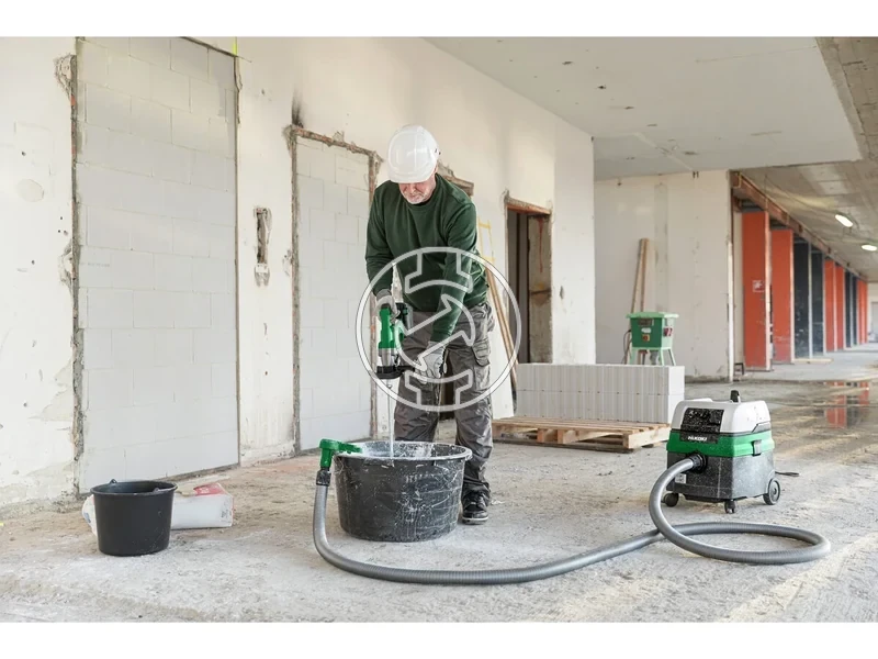 Kép: Akkus keverogep Eros szenkefe nelkuli motor 0-1.200 fordulatperc 0-500 fordulatperc Keveroszar atmeroje 150mm 47 kg Munkakapacitas 40 Ah 13 zsak MVA.webp