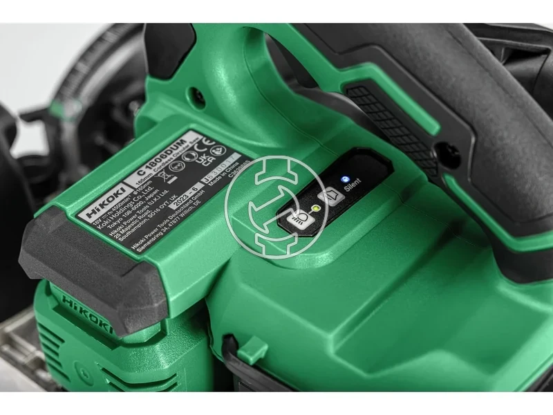 Kép: Akkus korfuresz 165mm Vezetosinre rakhato ket uzemmod 25004500 fordperc vagasmelyseg 66 mm 2x1850MA.webp