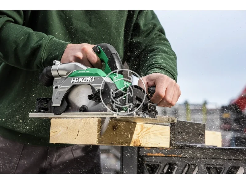 Kép: Akkus korfuresz 165mm Vezetosinre rakhato ket uzemmod 25004500 fordperc vagasmelyseg 66 mm 2x1850MA.webp