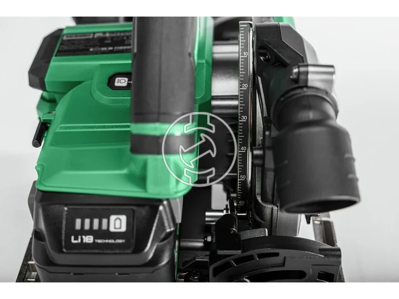 Kép: Akkus korfuresz 165mm Vezetosinre rakhato ket uzemmod 25004500 fordperc vagasmelyseg 66 mm 2x1850MA.webp