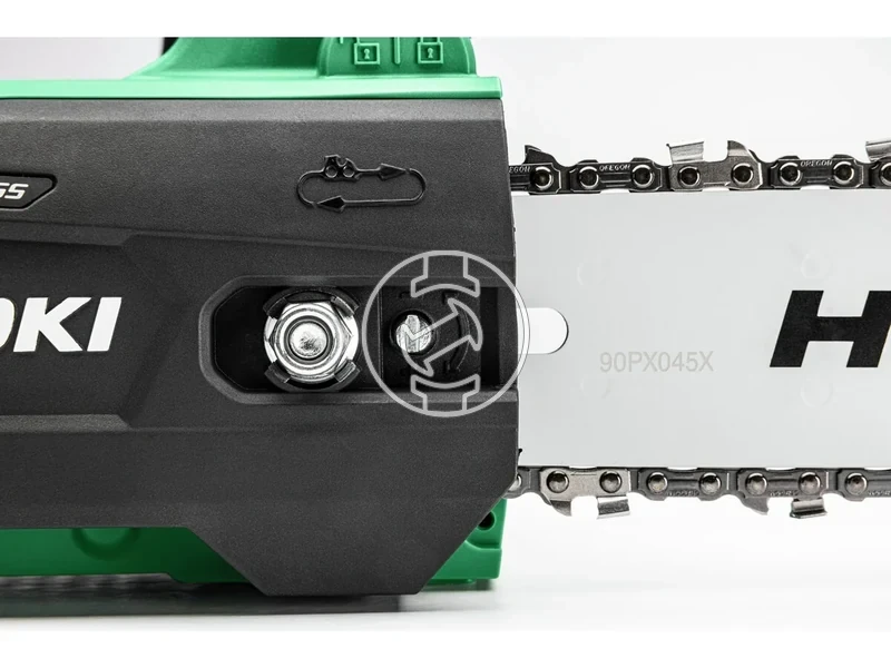 Kép: Akkus lancfuresz felso markolat Vezetolemez 300mm P012-50CR Lancosztas 95 mm 38 Teljes hossz 599 mm Beepitett LED vilagitas szerszam nelkuli lancallitas atlatszo olajtartaly 3.2Kg.webp