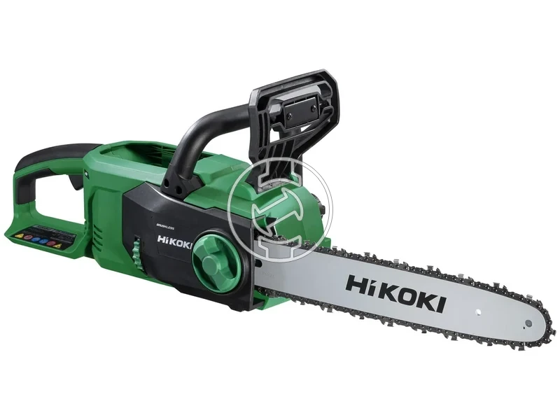 Kép: Akkus lancfuresz hatso markolat Vezetolemez 350mm P012-50CR Lancosztas 95 mm 38 Teljes hossz 599 mm Beepitett LED vilagitas szerszam nelkuli lancallitas atlatszo olajtartaly 46Kg.webp