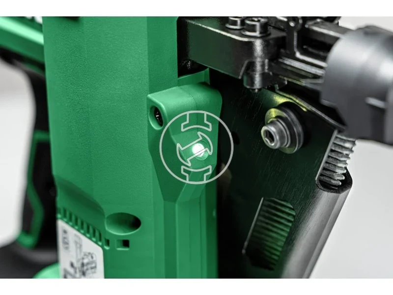 Kép: Akkus legrugos keret szegezo 30D-fej 50-90mm szeg tar 50 szog 27szogsec 5Ah 30-34 37Kg HSC LED akku es tolto nelkul.webp