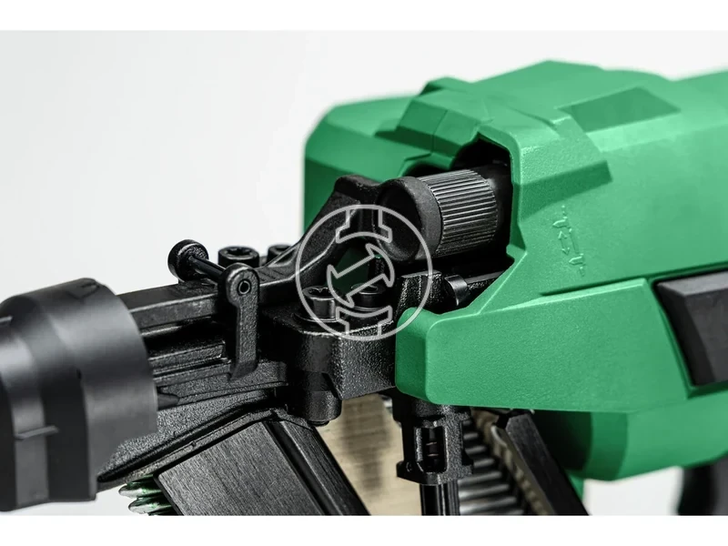 Kép: Akkus legrugos keret szegezo 30D-fej 50-90mm szeg tar 50 szog 27szogsec 5Ah 30-34 37Kg HSC LED akku es tolto nelkul.webp