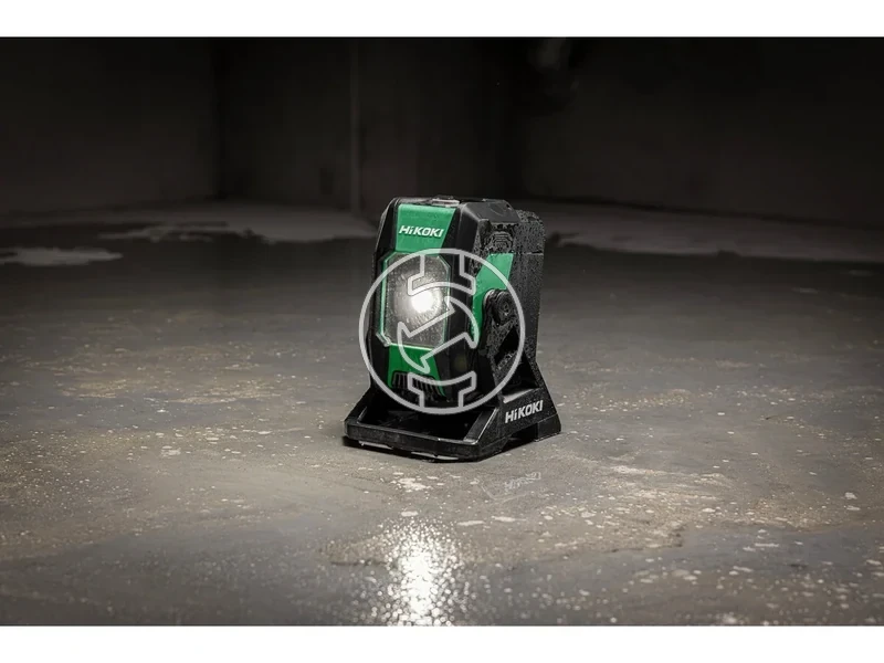 Kép: Akkus munkalampa 350 - 2000Lm szogben allithato akku toltes kijelzovel IP54 12Kg.webp