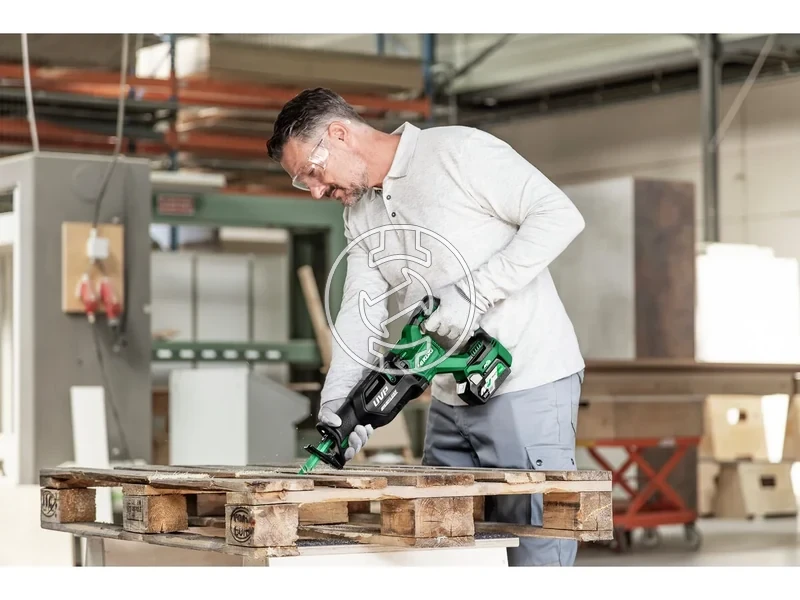 Kép: Akkus orrfuresz halozati teljesitmennyel 0-3000perc Cso 130mm PVC 130mm Fa 300mm Acel 19mm 4 uzemmod iker ellensulyos szerkezet 50 vibracio szerszammentes fureszlap csere 45Kg MVB.webp