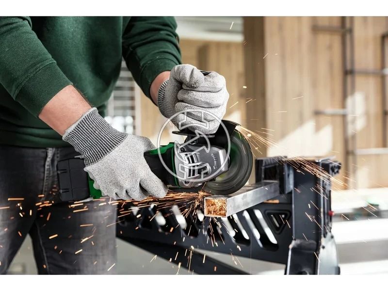 Kép: Akkus sarokcsiszolo 125mmBASIC 500W csuszo kapcsolo 26 kg.webp