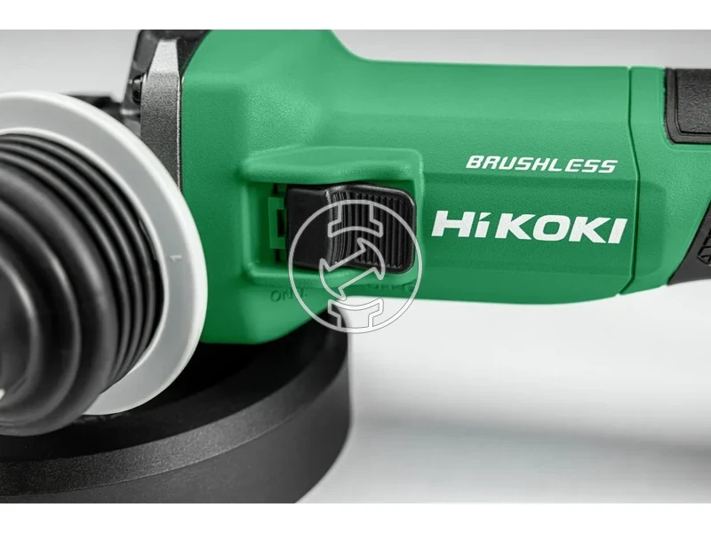 Kép: Akkus sarokcsiszolo 900W HSC 125mm Csuszo kapcsolo UVP elektr. fekaut.fordulatszerszammentes burkolat allitas3Kg BSL1850MAx2.webp