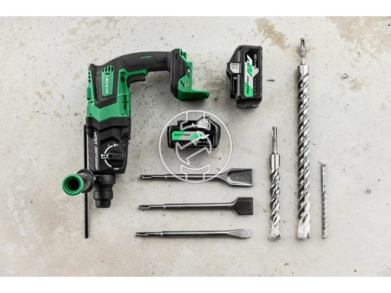 Kép: Akkus SDS plus furokalapacs 32J 28mmBasic HSC 3 uzemmod RFCUVP autostop LED oldalfogantyugyorstokmany BSL36A18 x 2UC18YSL3 61Kg.webp