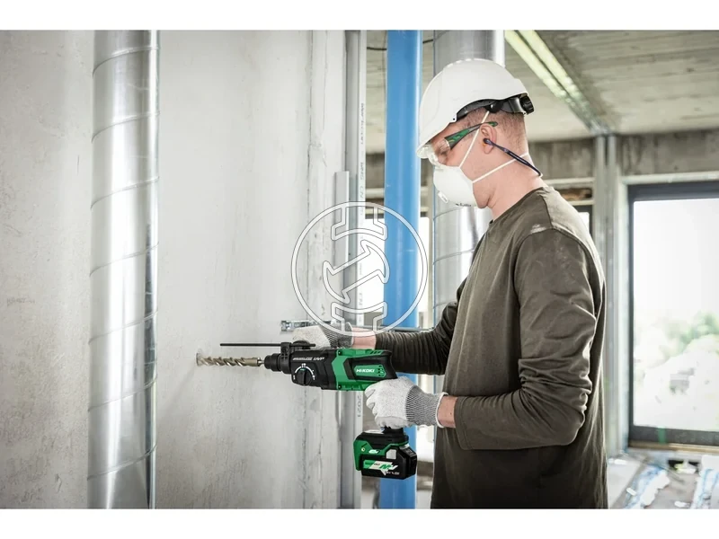 Kép: Akkus SDS plus furokalapacs 32J 28mmBasic HSC 3 uzemmod RFCUVP autostop LED oldalfogantyugyorstokmany BSL36A18 x 2UC18YSL3 61Kg.webp