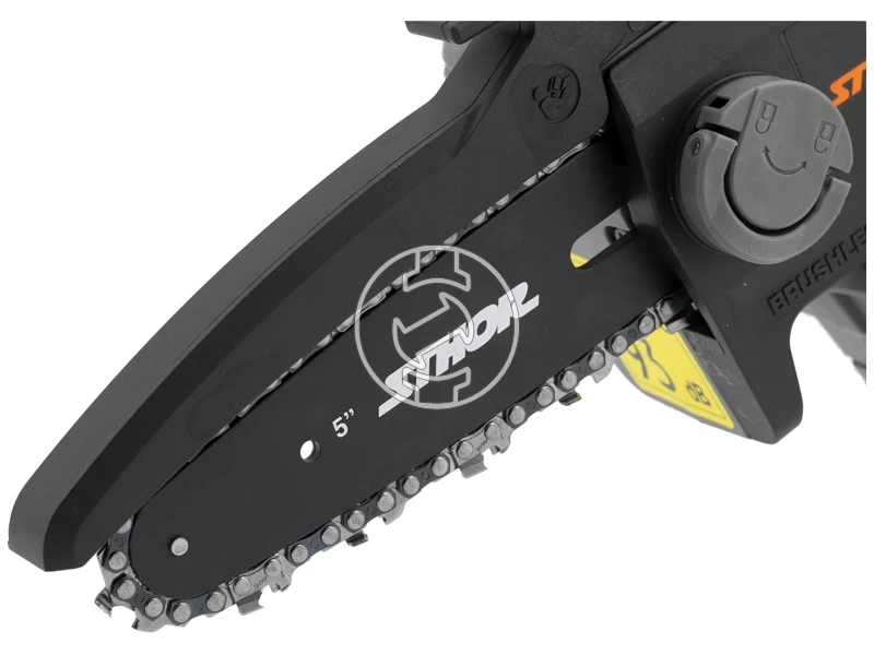 Sthor 78211 akkus láncfűrész 20 V, 5 inch + 2 Ah akku + töltő
