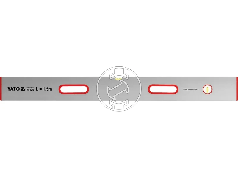 Kép: Aluminium lehuzolec vizmertekkel 20 m 2 db libellaval.webp