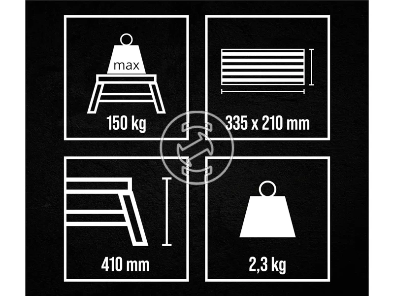 Güde GAT 2S két oldalon járható állólétra