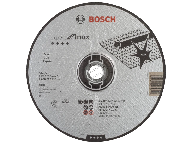 Bosch AS 46 T INOX BF Rapido vágókorong 230 mm