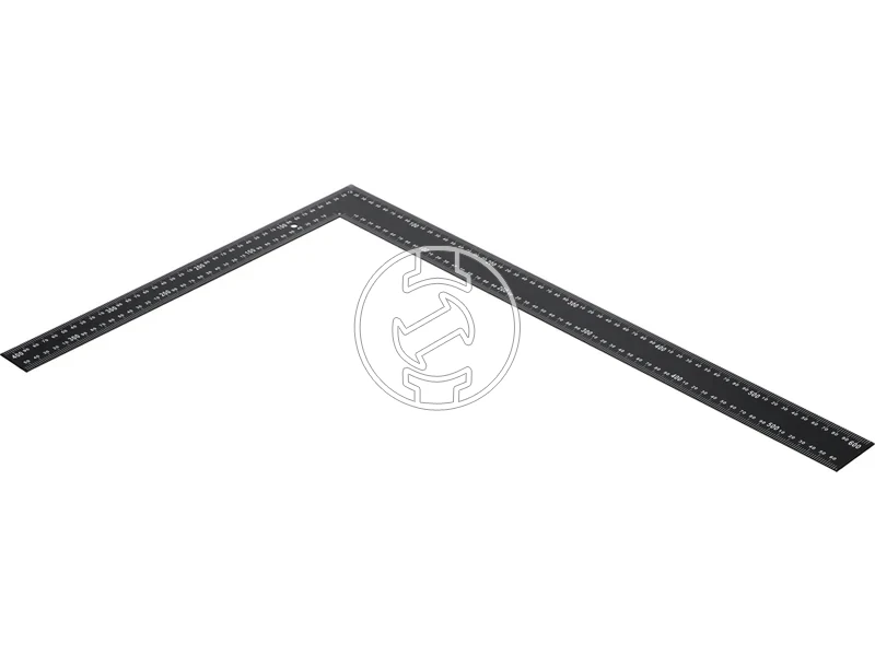 Kép: Asztalos derekszog acel fekete 600 x 400 mm.webp