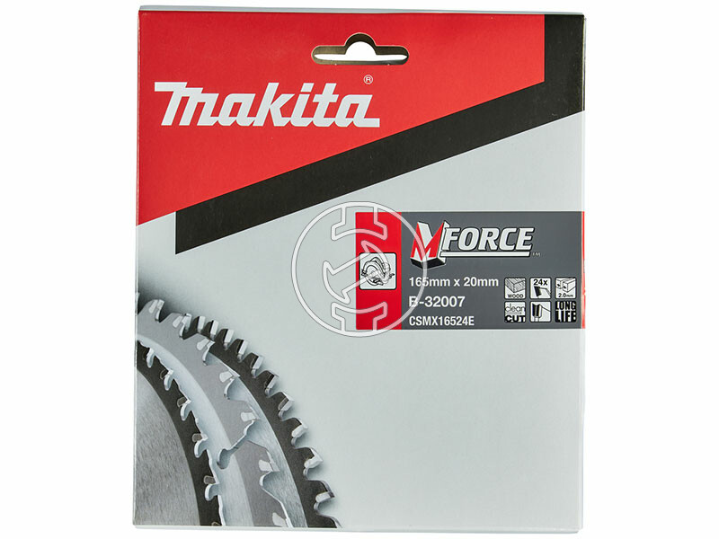 Makita Mforce körfűrészlap fához 165x20mm Z24