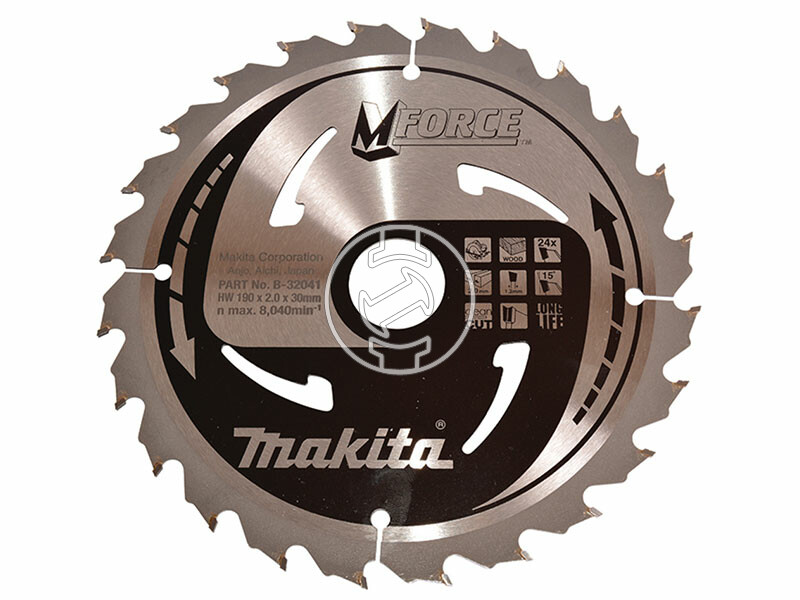 Makita Mforce körfűrészlap fához 190x30mm Z24