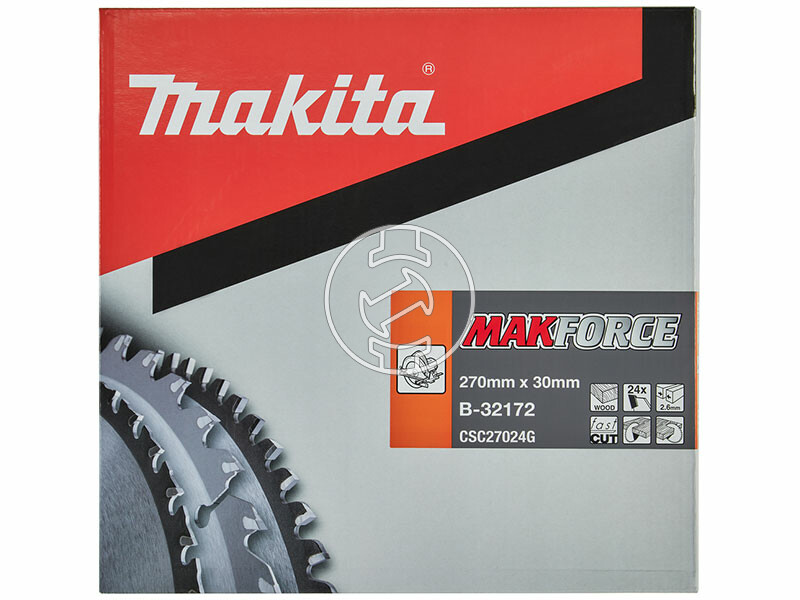 Makita Makforce körfűrészlap fához 270x30mm Z24