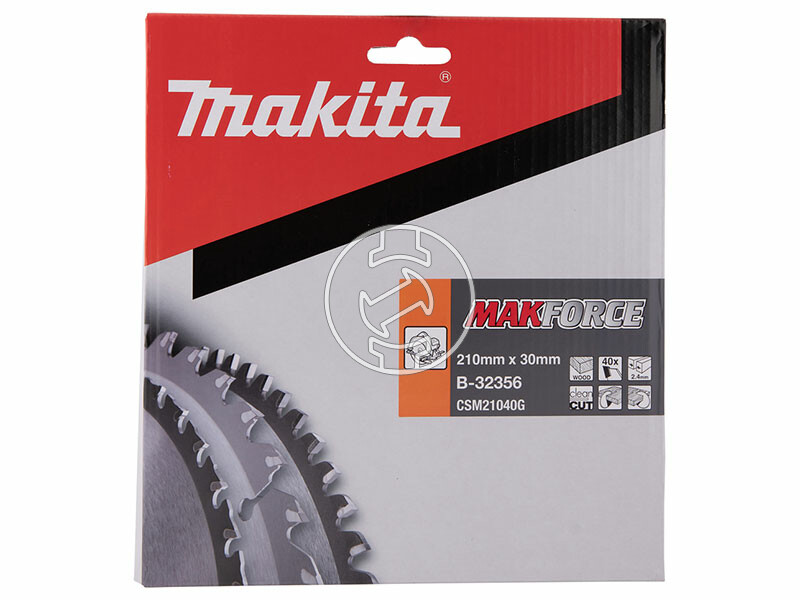 Makita Makforce körfűrészlap fához 210/30mm Z40