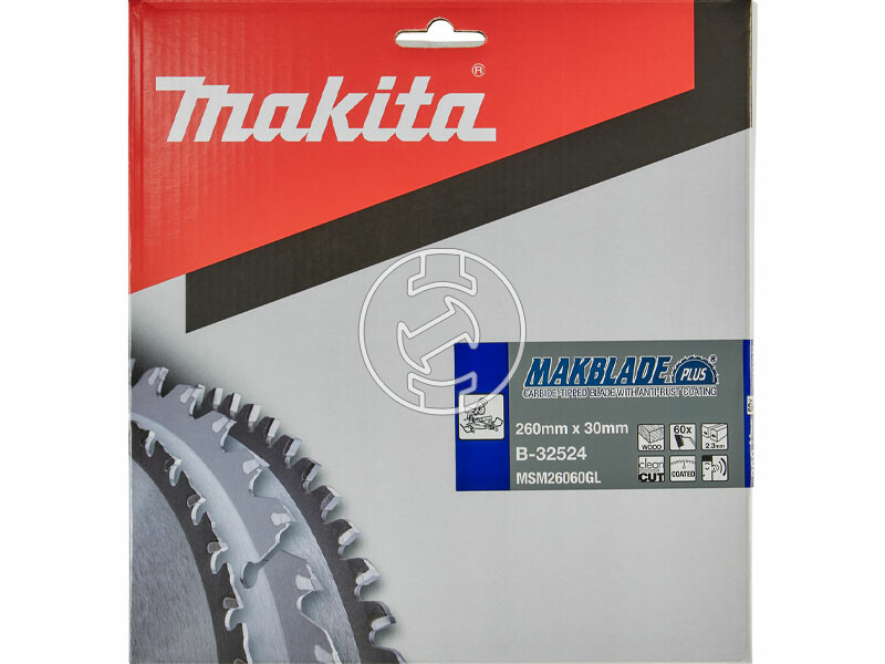 Makita Makblade Plus körfűrészlap 260 x 30 mm Z60