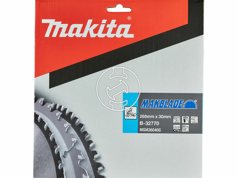 Makita Makblade körfűrészlap 260 x 30 mm Z100