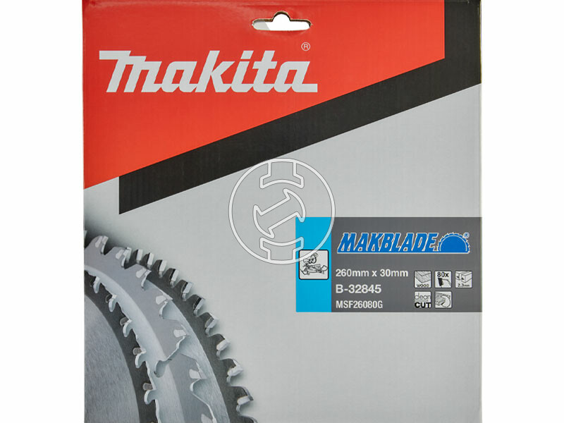 Makita Makblade Plus körfűrészlap 260 x 30 mm Z80