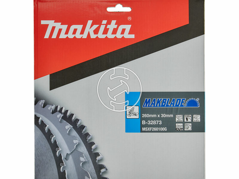 Makita Makblade körfűrészlap 260 x 30 mm Z100