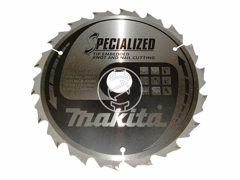 Makita körfűrészlap fához 210x30mm Z18