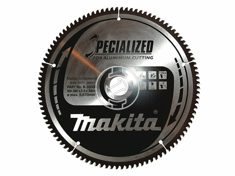 Makita körfűrészlap alumíniumhoz 260x30mm Z100 ALU