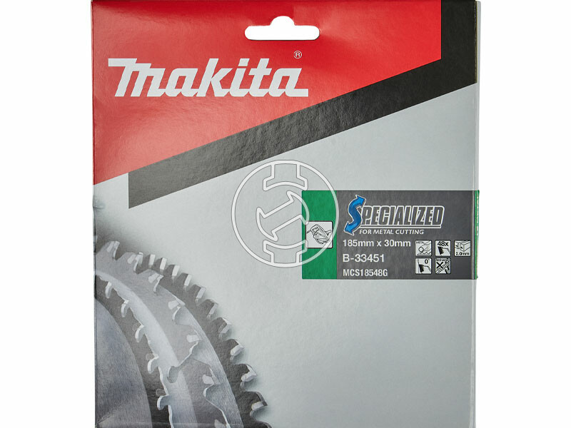 Makita For Metal körfűrészlap 185 x 30 mm Z48