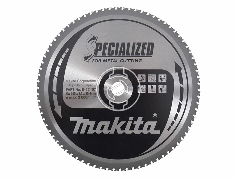 Makita körfűrészlap fémhez 305x25,4mm Z78