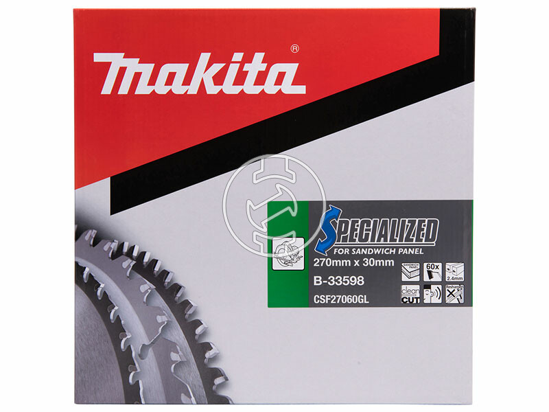 Makita körfűrészlap szendvicspanelhez 270x30 Z60