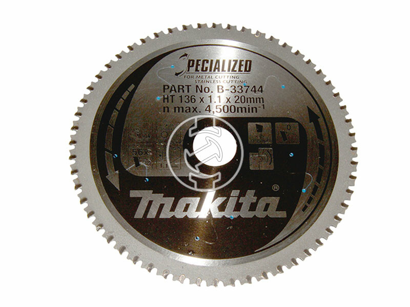 Makita körfűrészlap fémhez 136x20mm Z56