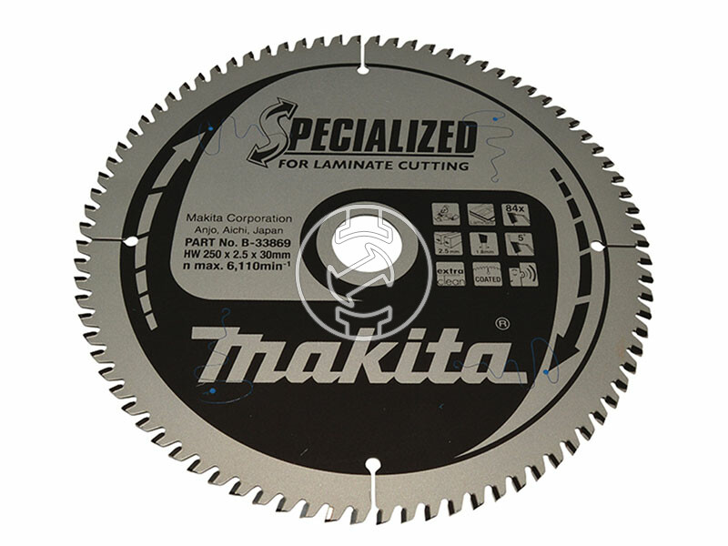 Makita körfűrészlap lamináltpadlóhoz 250x30 Z84