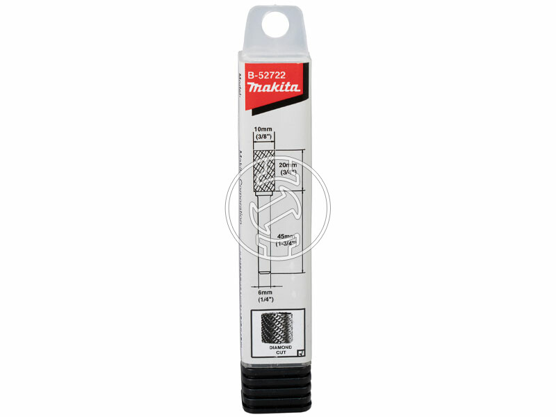 Fraises Coupe-cône Makita B-52853 - 10x20 Mm, Queue 6 Mm - Pour Acier Inoxydable, Aluminium, PVC - Compatible Meuleuses GD - 3