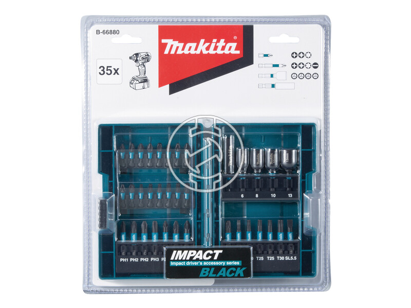 Makita Impact Black csavarbehajtó készlet 35 db