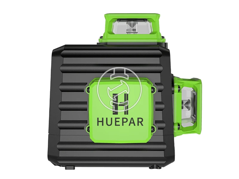 Huepar B03CG zöld vonallézer Hatósugár jelfogóval: 0 - 60 m