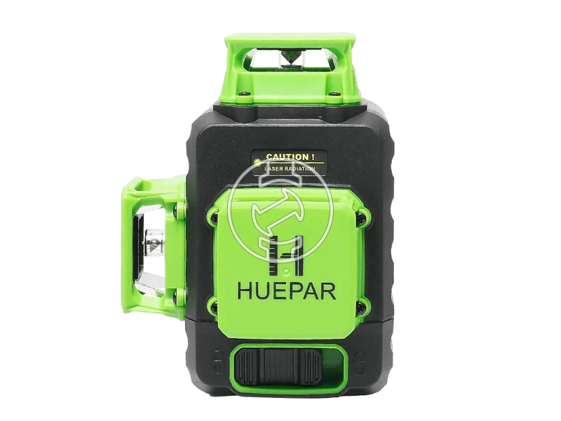 Huepar B03CG zöld vonallézer Hatósugár jelfogóval: 0 - 60 m