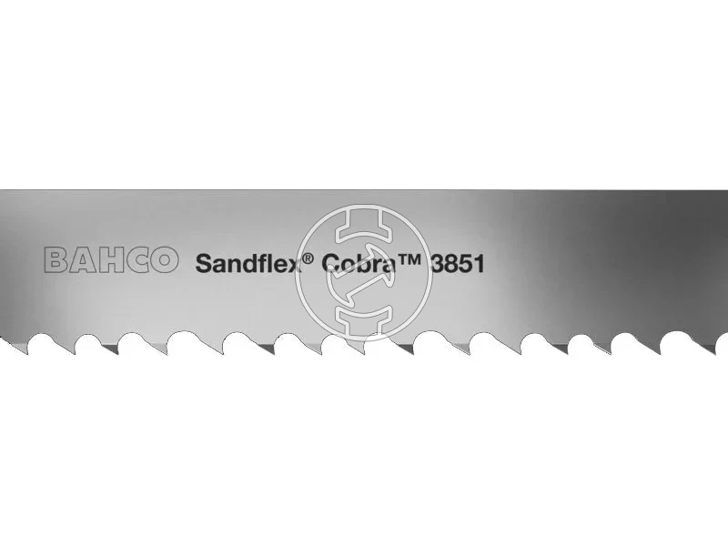 Kép: Bahco 2720 x 09 x 27 mm fogak 6 - 10 dbinch BiM vegtelenitettfemipari szalagfureszlap 3851-Sandflex Cobra M42_0.webp