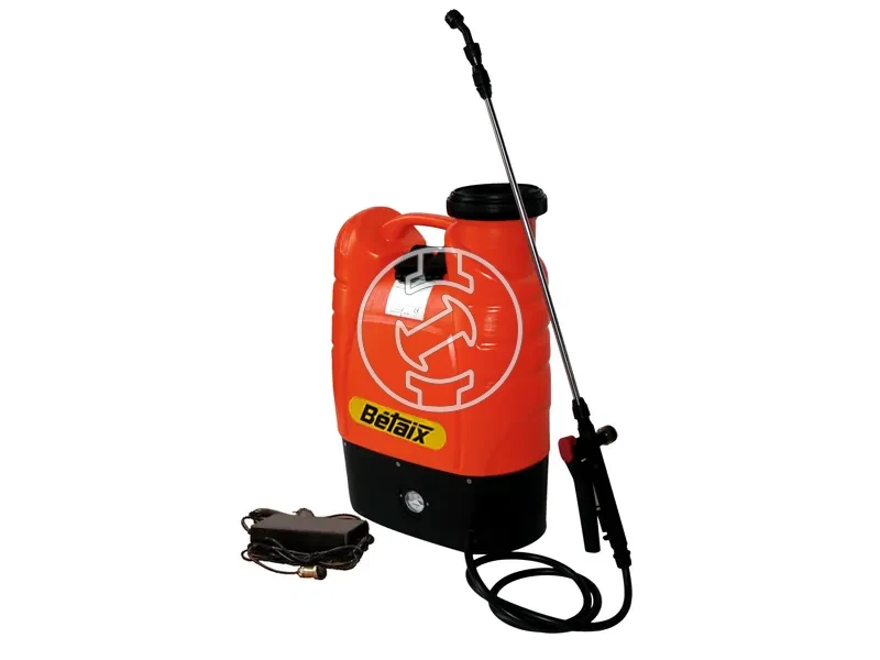 Bétaix SX-15 D akkus permetező 12 V | 15 l | Szállítási telj. 1,6 l/perc | Szénkefés | Hálózati töltő | Kartondobozban