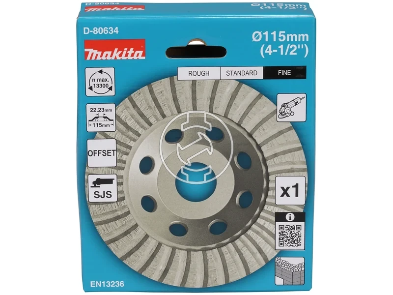 Kép: betoncsiszolo tarcsa TURBO 115 mm szegm 50 mm f 2223.webp