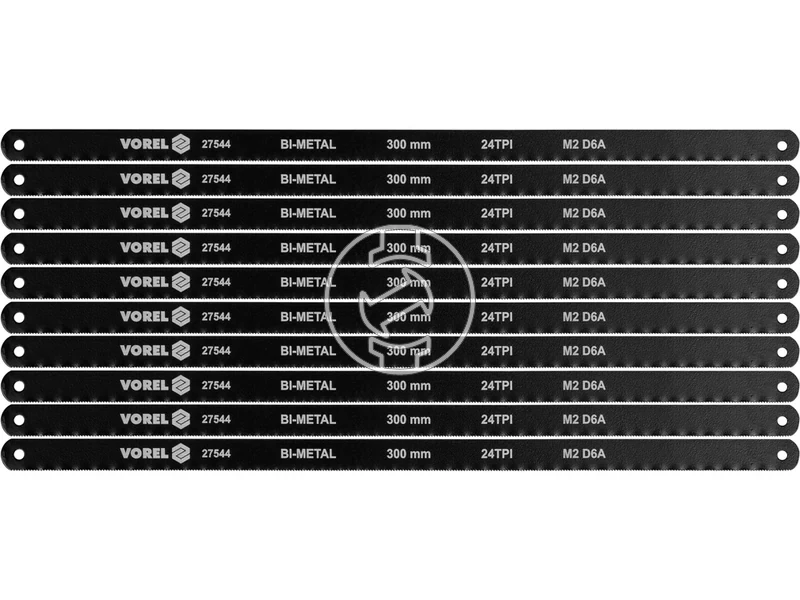 Kép: Bimetal fureszlap keszlet 10 db 8 kobalt Co8.webp