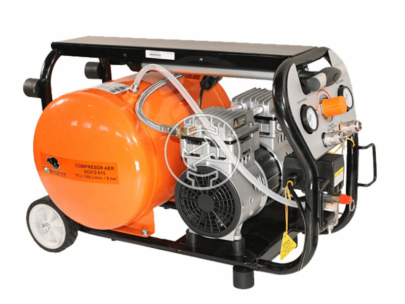 Bisonte SC012-015 direktmeghajtású, olajmentes kompresszor