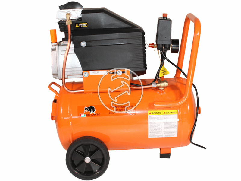 Bisonte SC020-025 direktmeghajtású, olajkenésű kompresszor