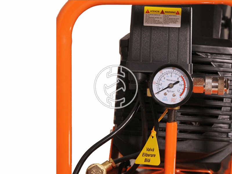 Bisonte SC020-025 direktmeghajtású, olajkenésű kompresszor